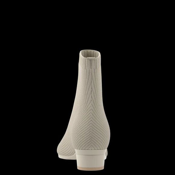 Pashion Footwear The Bootie - Bone Knit Size 6.56.5 - Picture 2 of 3